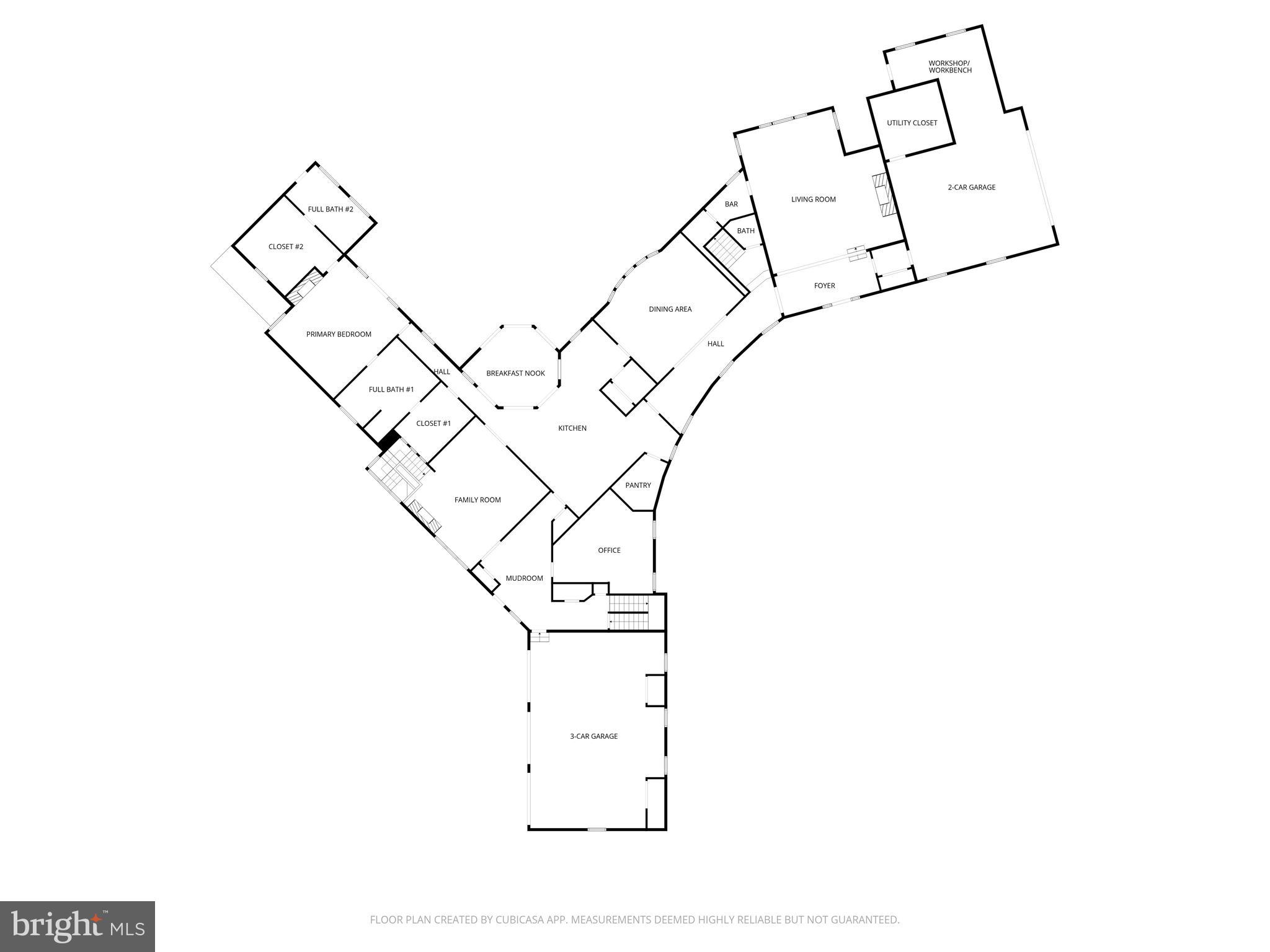 41 Tunbridge Road Haverford, PA 19041 - Photo 96 of 99 main floor floor plan