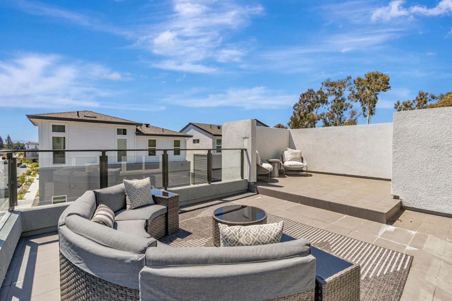 522 Lapis Court San Ramon, CA 94583 - Photo 19 of 23 a view of a terrace with couches and sky view