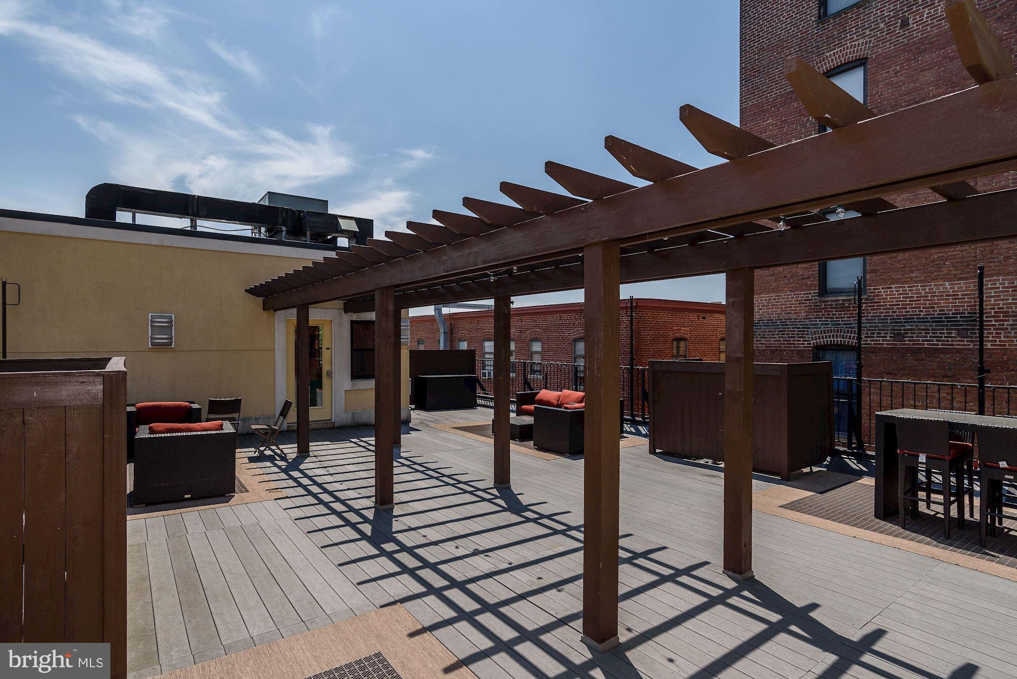 1354 Euclid Street Northwest, Unit 201B Washington, DC 20009 - Photo 27 of 30 Expansive rooftop deck & lounge