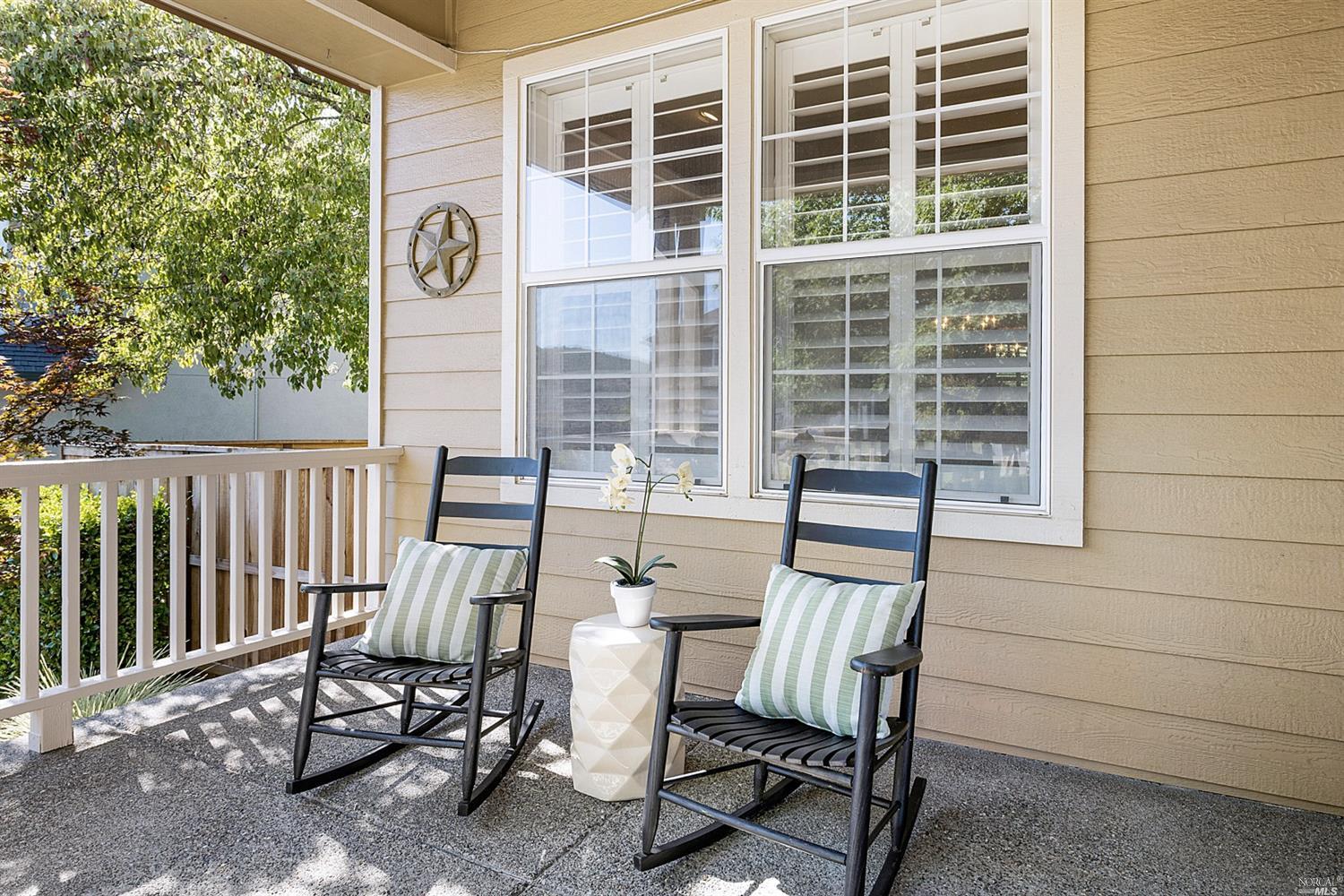 1405 Nighthawk Drive Santa Rosa, CA 95409 - Photo 1 of 1 a view of a two chairs in the balcony