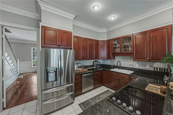a bathroom with a two sinks a vanity and a mirror