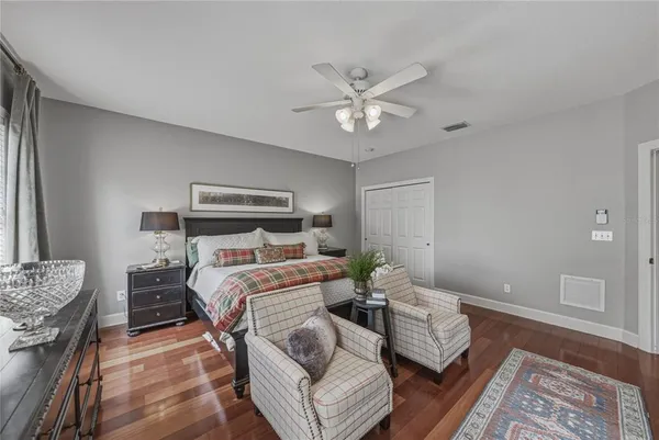 a bathroom with a shower and a toilet