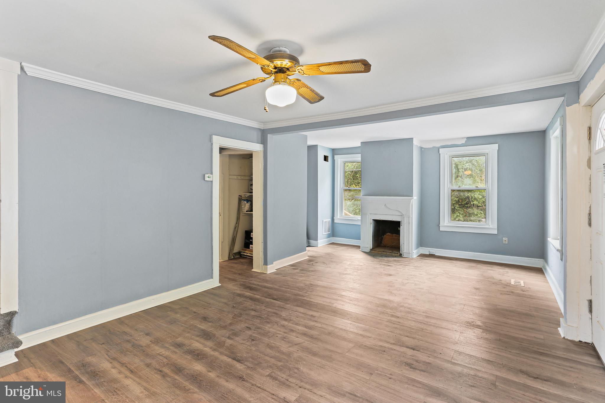 1316 Pleasant Valley Road Westminster, MD 21158 - Photo 2 of 14 Living Room w/ Wood Burning Fireplace