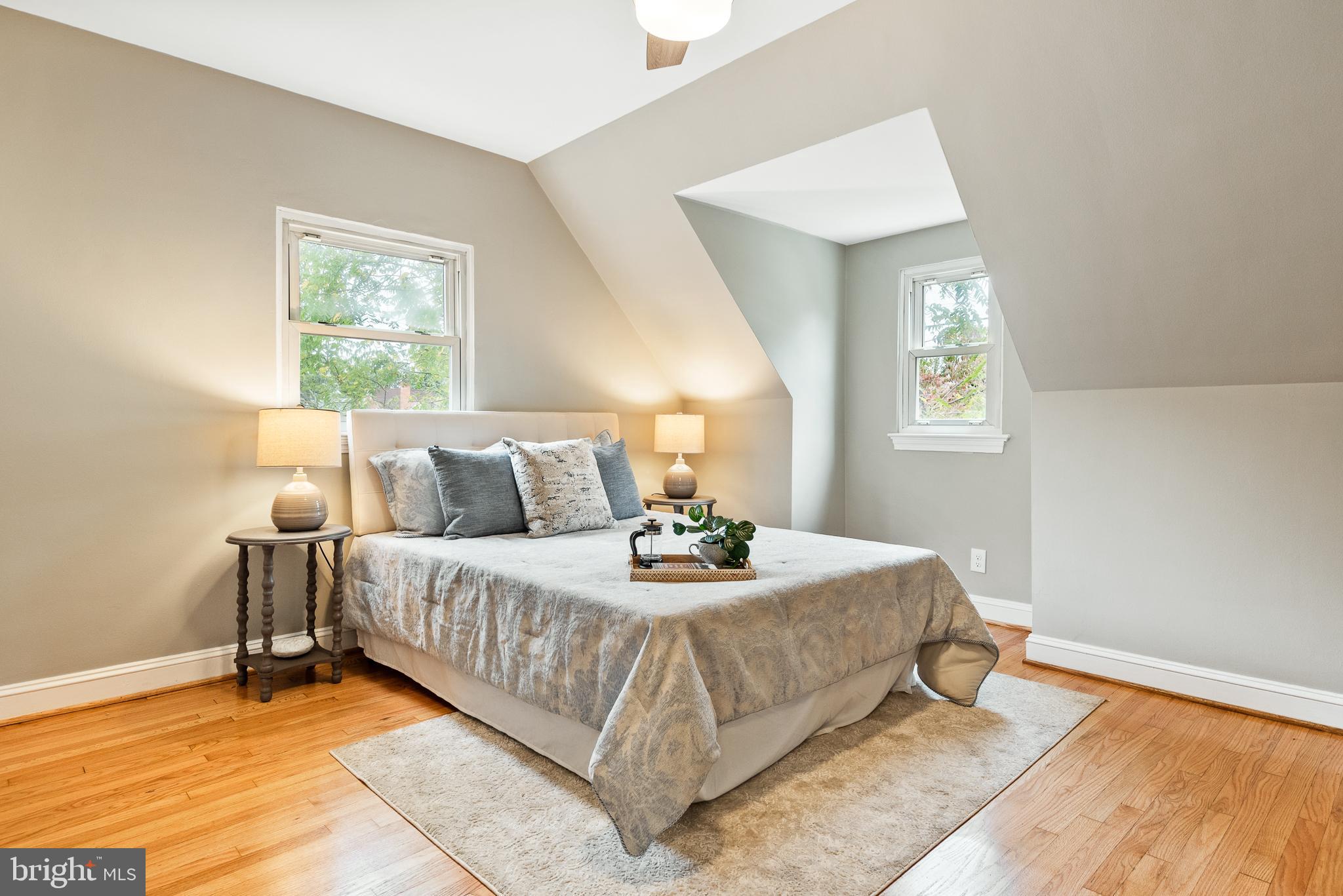 9503 Saybrook Avenue Silver Spring, MD 20901 - Photo 22 of 34 Primary Bedroom w View thru Front Dormer