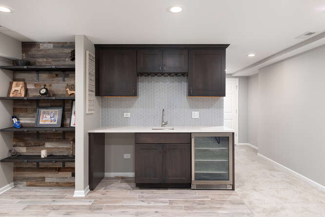 1530 White Eagle Drive Naperville, IL 60564 - Photo 31 of 43 a kitchen with a sink and cabinets