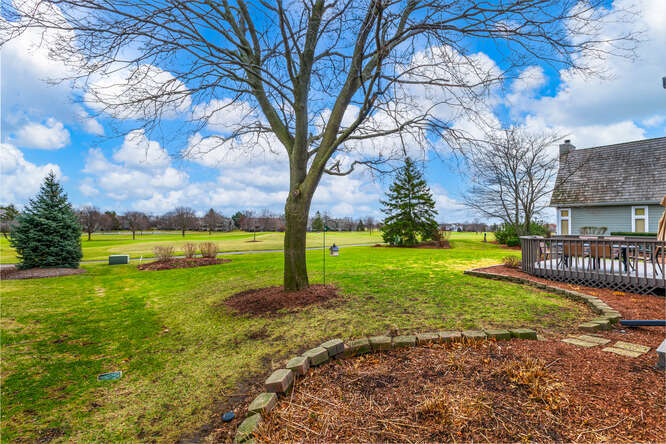 1530 White Eagle Drive Naperville, IL 60564 - Photo 38 of 43 a view of a yard with a tree