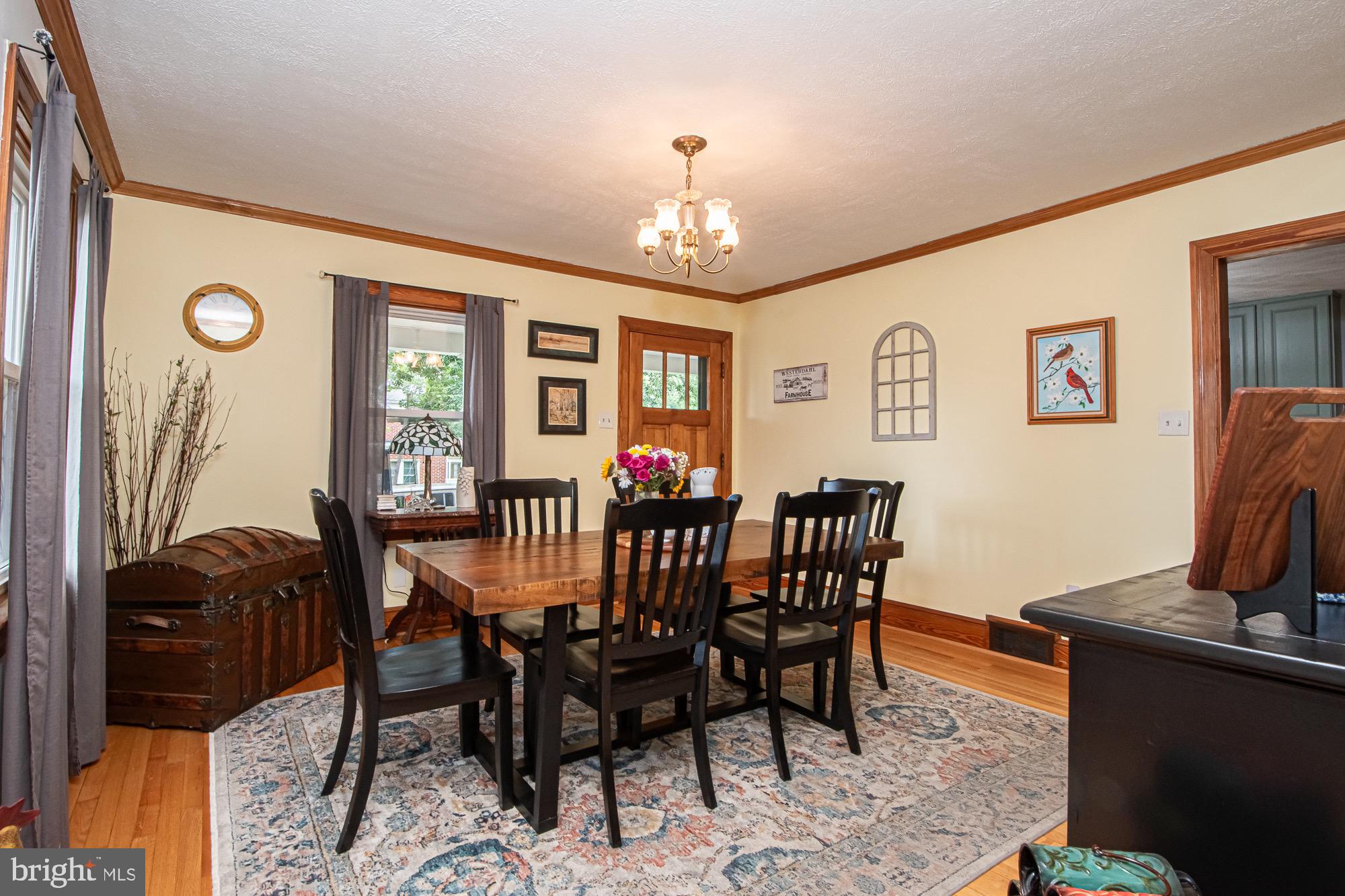 2180 Strasburg Road Front Royal, VA 22630 - Photo 56 of 90 a view of a dining room with furniture window and outside view