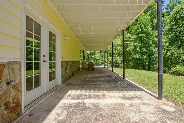 a house with yard in front of it