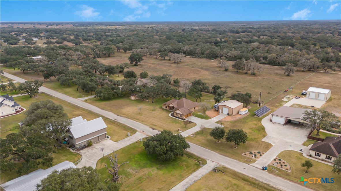 759 Richter Road Inez, TX 77968 - Photo 15 of 48 an aerial view of a house with a yard