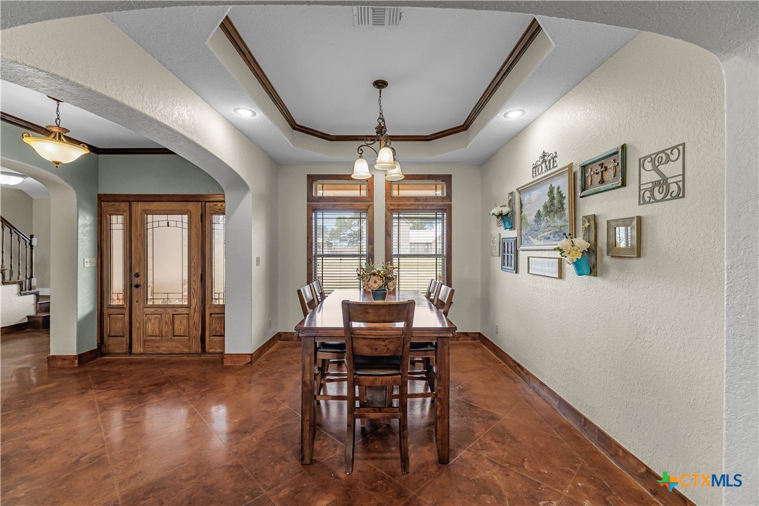 759 Richter Road Inez, TX 77968 - Photo 21 of 48 a dining room with furniture and window