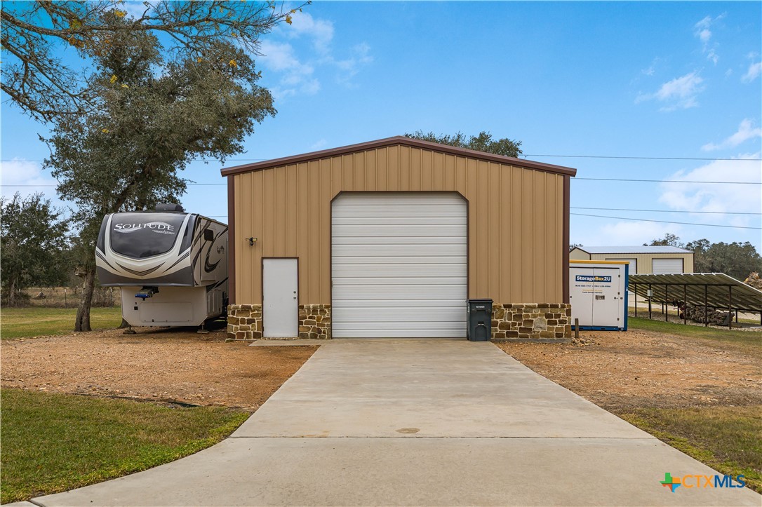 759 Richter Road Inez, TX 77968 - Photo 3 of 48 a view of a house with backyard porch and sitting area
