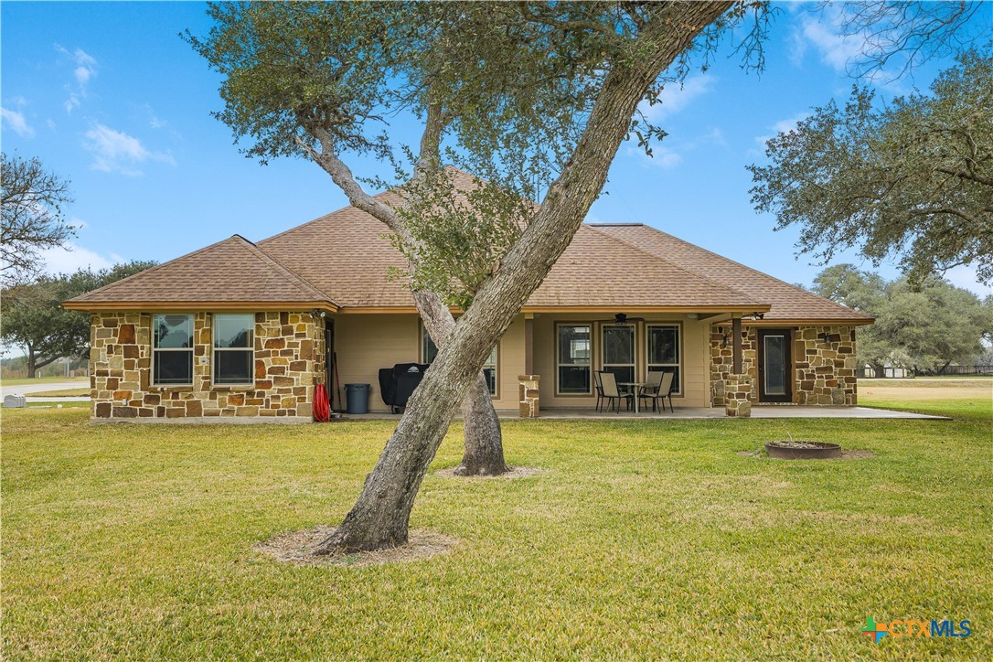 759 Richter Road Inez, TX 77968 - Photo 10 of 48 a view of a house with a yard