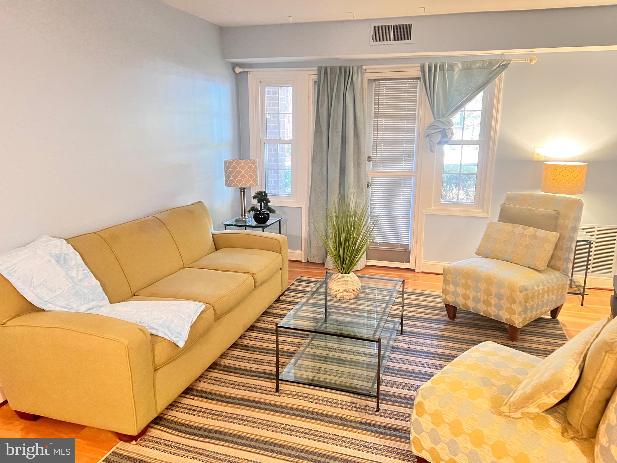 5909 Prince James Drive, Unit D Springfield, VA 22152 - Photo 2 of 18 a living room with furniture and a rug