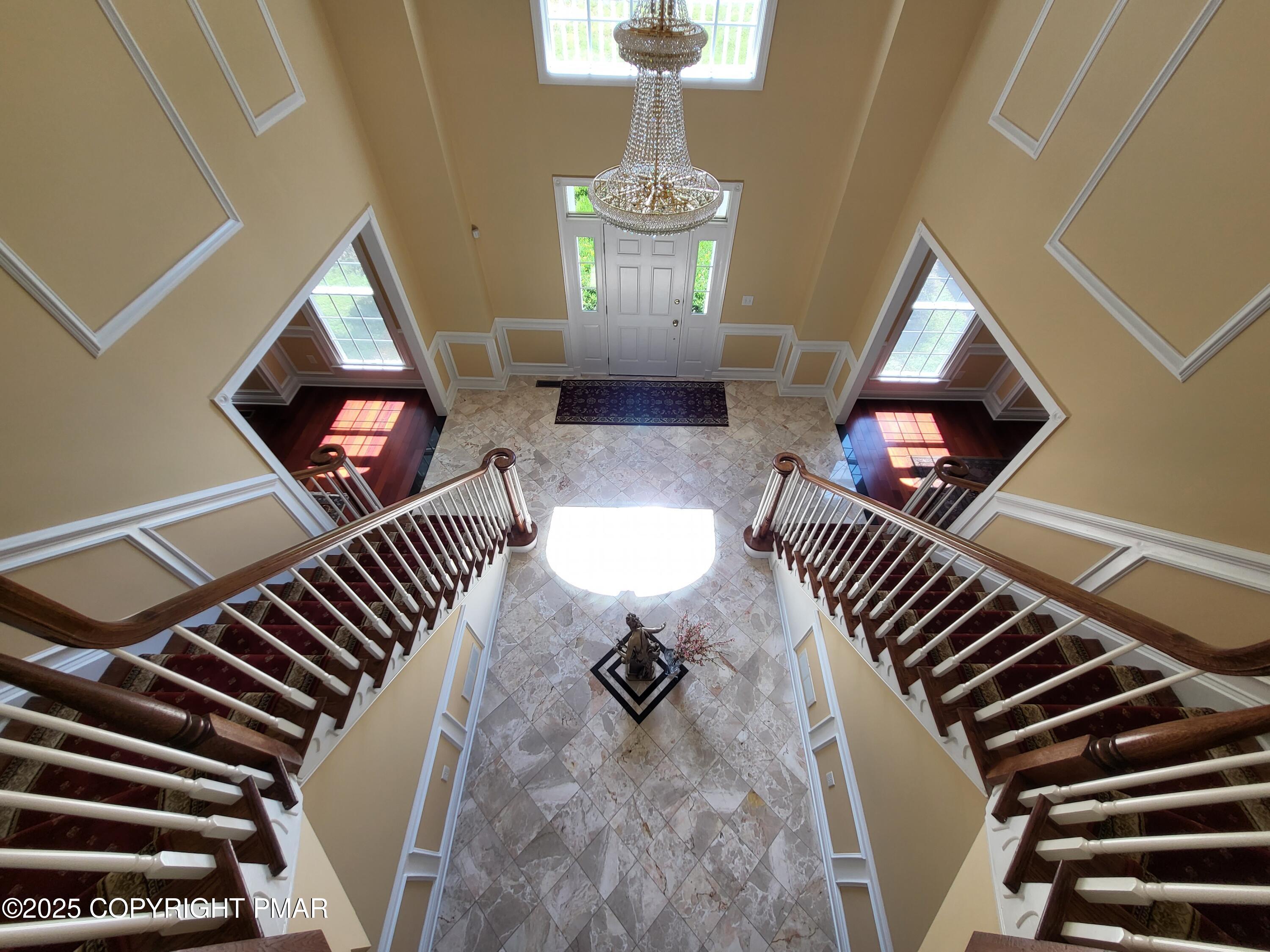 229 Rising Meadow Way East Stroudsburg, PA 18302 - Photo 6 of 73 staircase from balcony