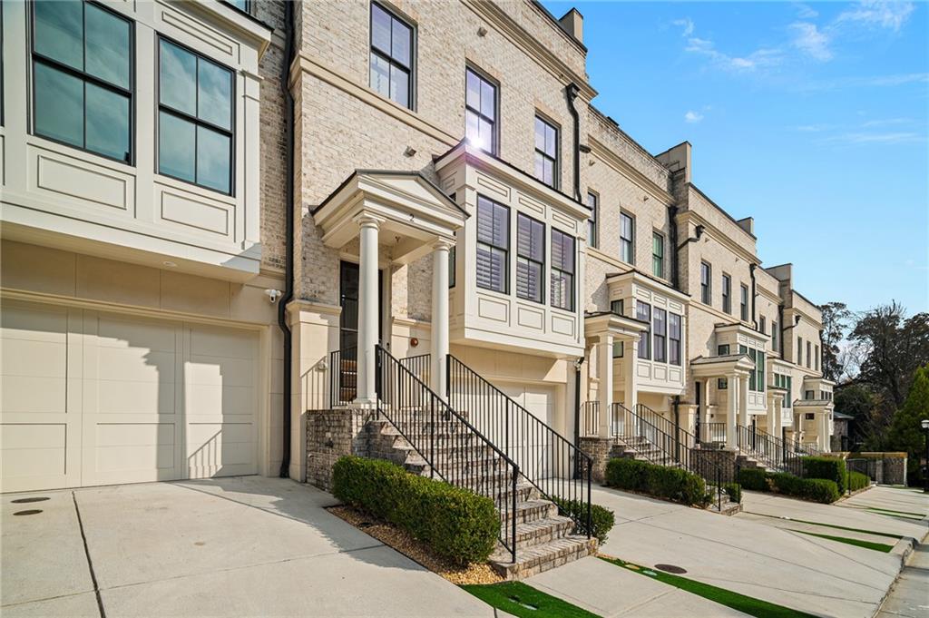 3715 Peachtree Road, Unit 2 Atlanta, GA 30319 - Photo 5 of 51 a front view of a multi story residential apartment building