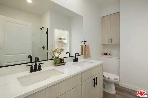 a bathroom with a sink and a toilet
