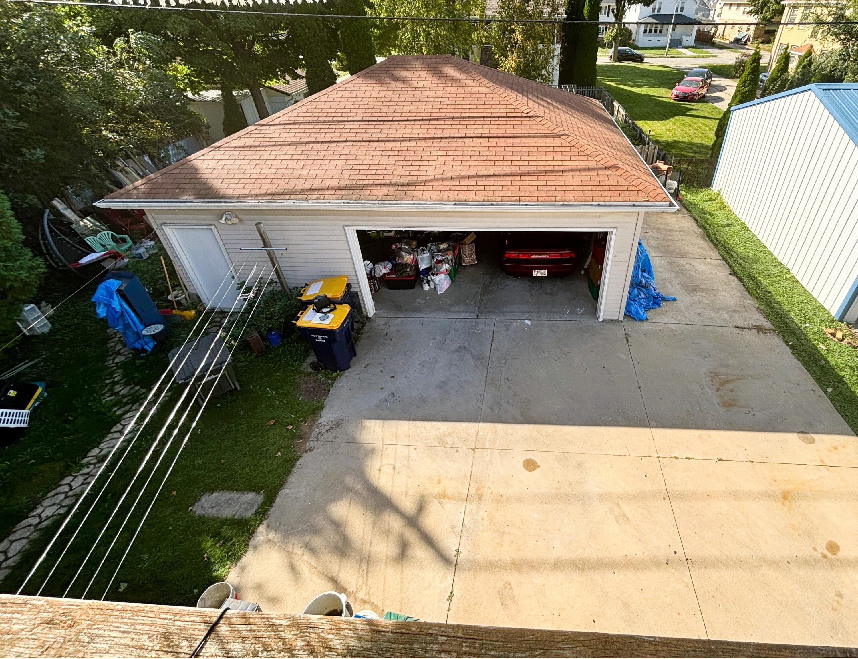 2043 South 81st Street, Unit 2045 West Allis, WI 53219 - Photo 49 of 53 Parking Slab & 3-Car Garage