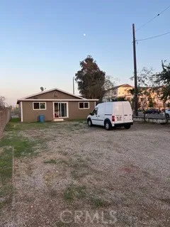 a view of car parked in front of house