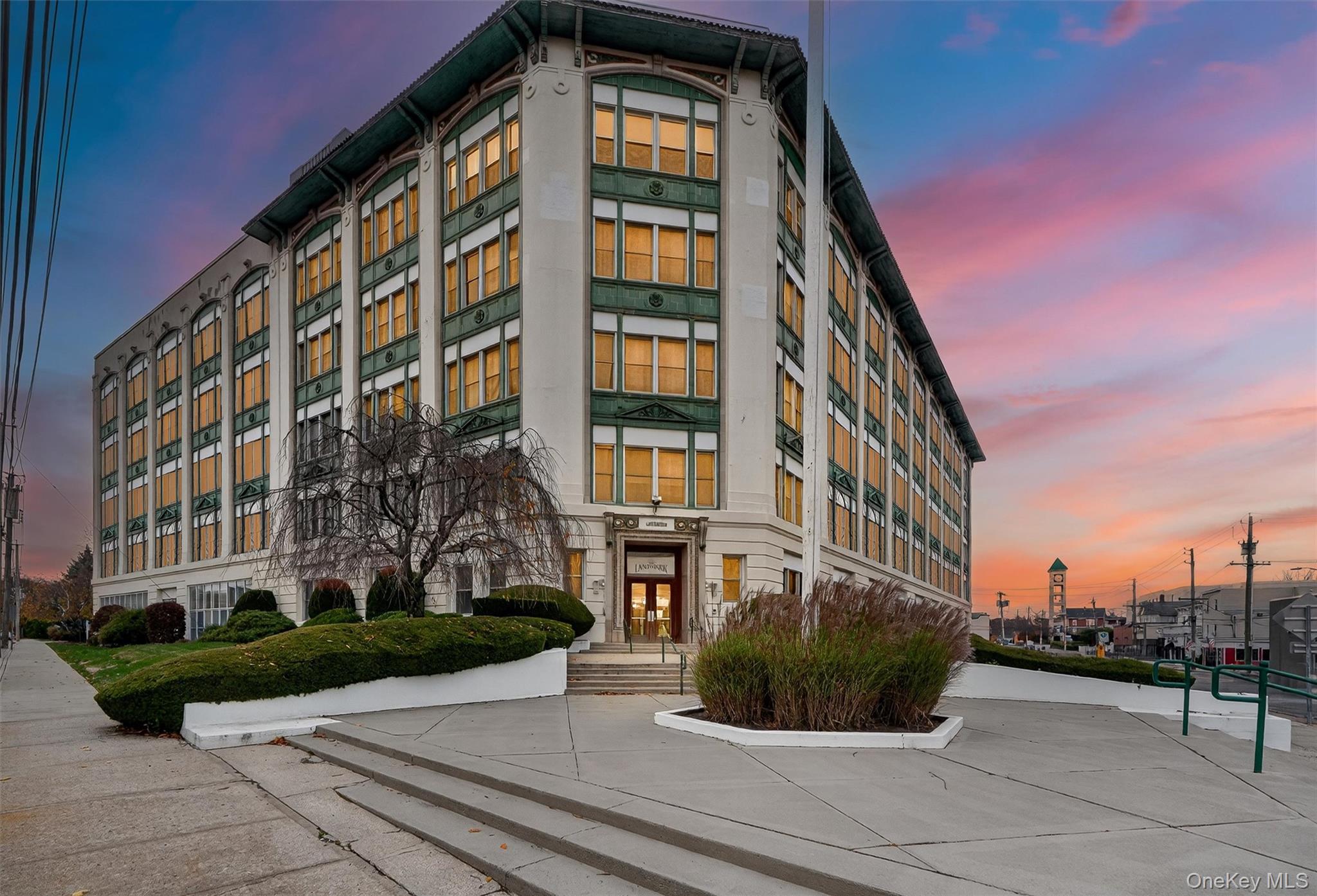 front view of a building