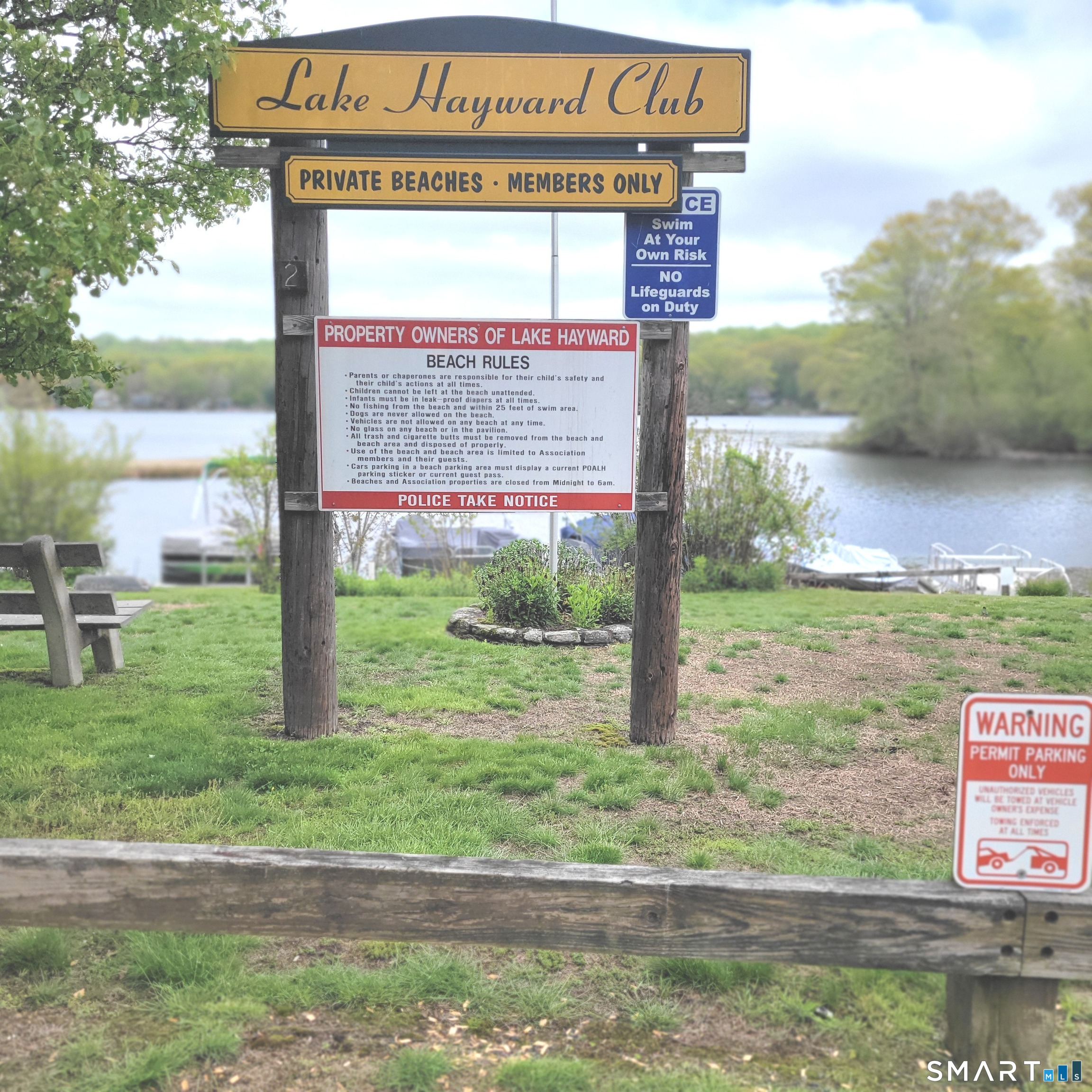 22 Ridgewood Road East Haddam, CT 06415 - Photo 28 of 28 Another of the beaches open to Lake Hayward members with boat racks, picnic area and a playground for the kids