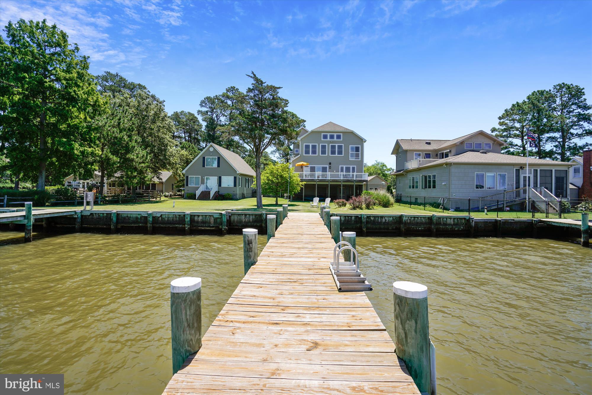 3538 Green Point Road East New Market, MD 21631 - Photo 30 of 36 View of the house from the end of the dock
