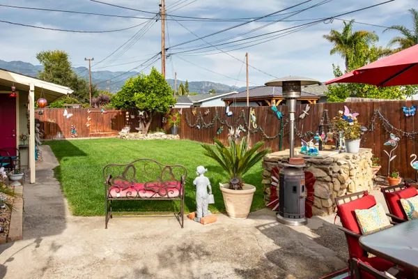 a view of outdoor space with plants