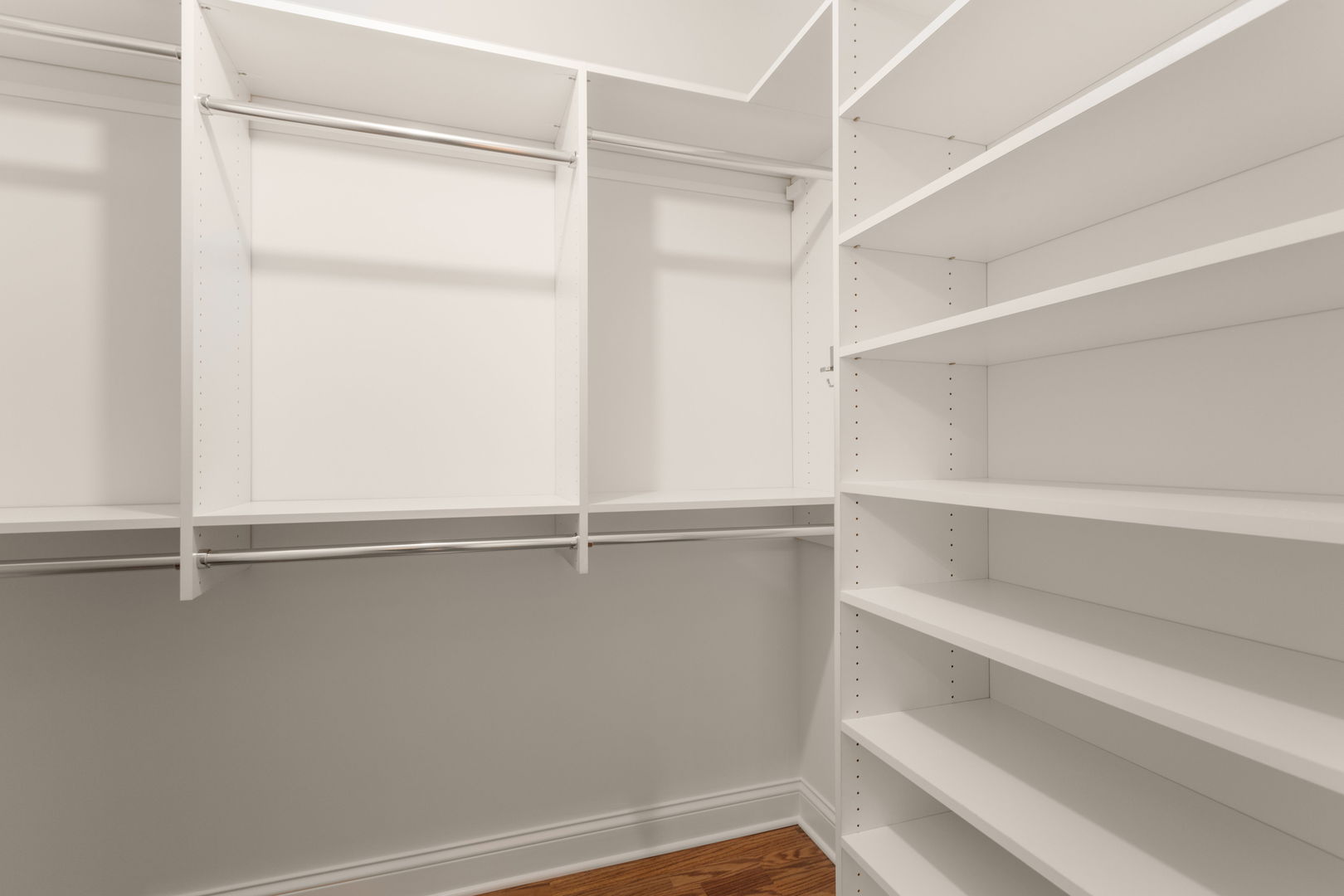 125 North Buffalo Grove Road, Unit 104 Buffalo Grove, IL 60089 - Photo 10 of 17 a view of an empty walk in closet