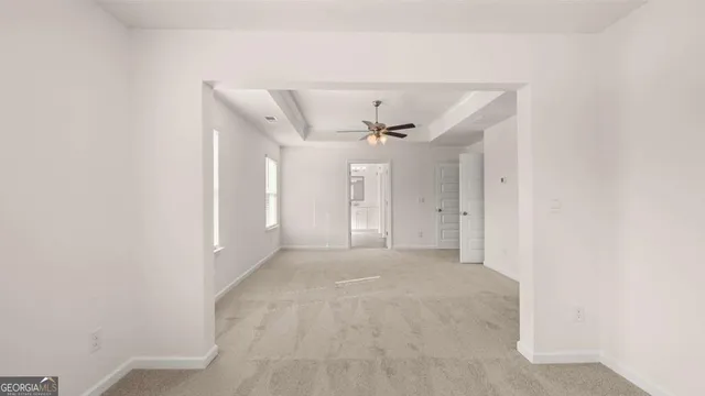 a view of a walk in closet