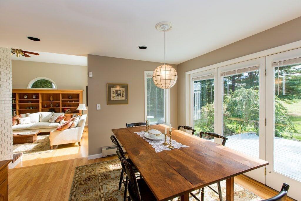 132 Greely Road Cumberland, ME 04021 - Photo 13 of 33 There is a nice flow between the...