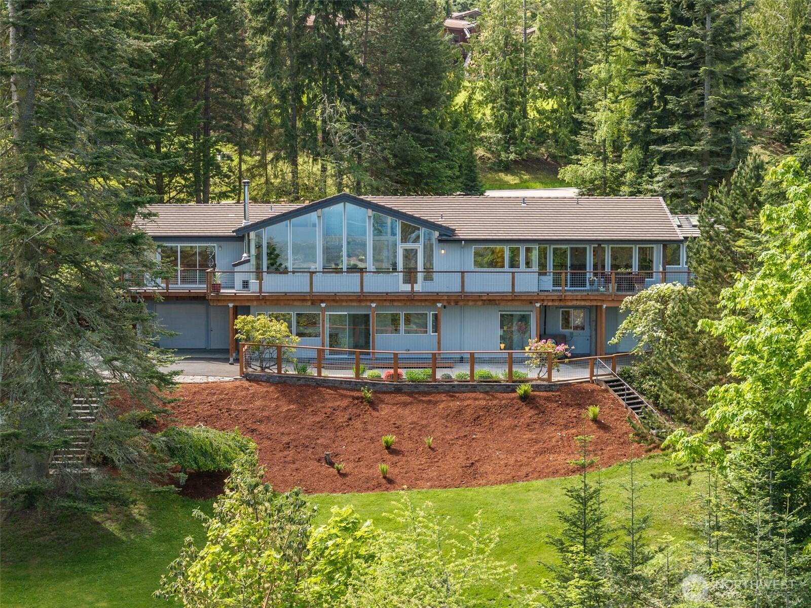 322 Ravens Ridge Road Sequim, WA 98382 - Photo 1 of 40 front view of a house with a yard