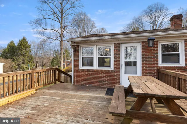 a view of a patio with a chairs