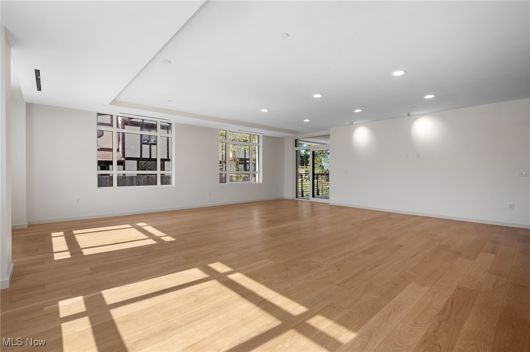 22700 Lake Road, Unit 306 Rocky River, OH 44116 - Photo 10 of 28 Spare room with recessed lighting and light wood-style floors