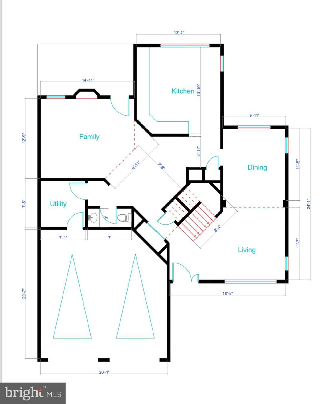 50 Wildcat Branch Drive Sicklerville, NJ 08081 - Photo 32 of 33 a picture of floor plan