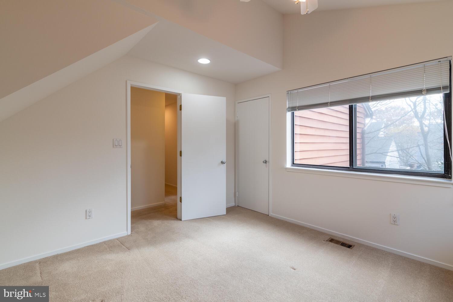 2100 South Bay Lane Reston, VA 20191 - Photo 28 of 43 Bedroom Three with Extra Windows and Ceiling Fan