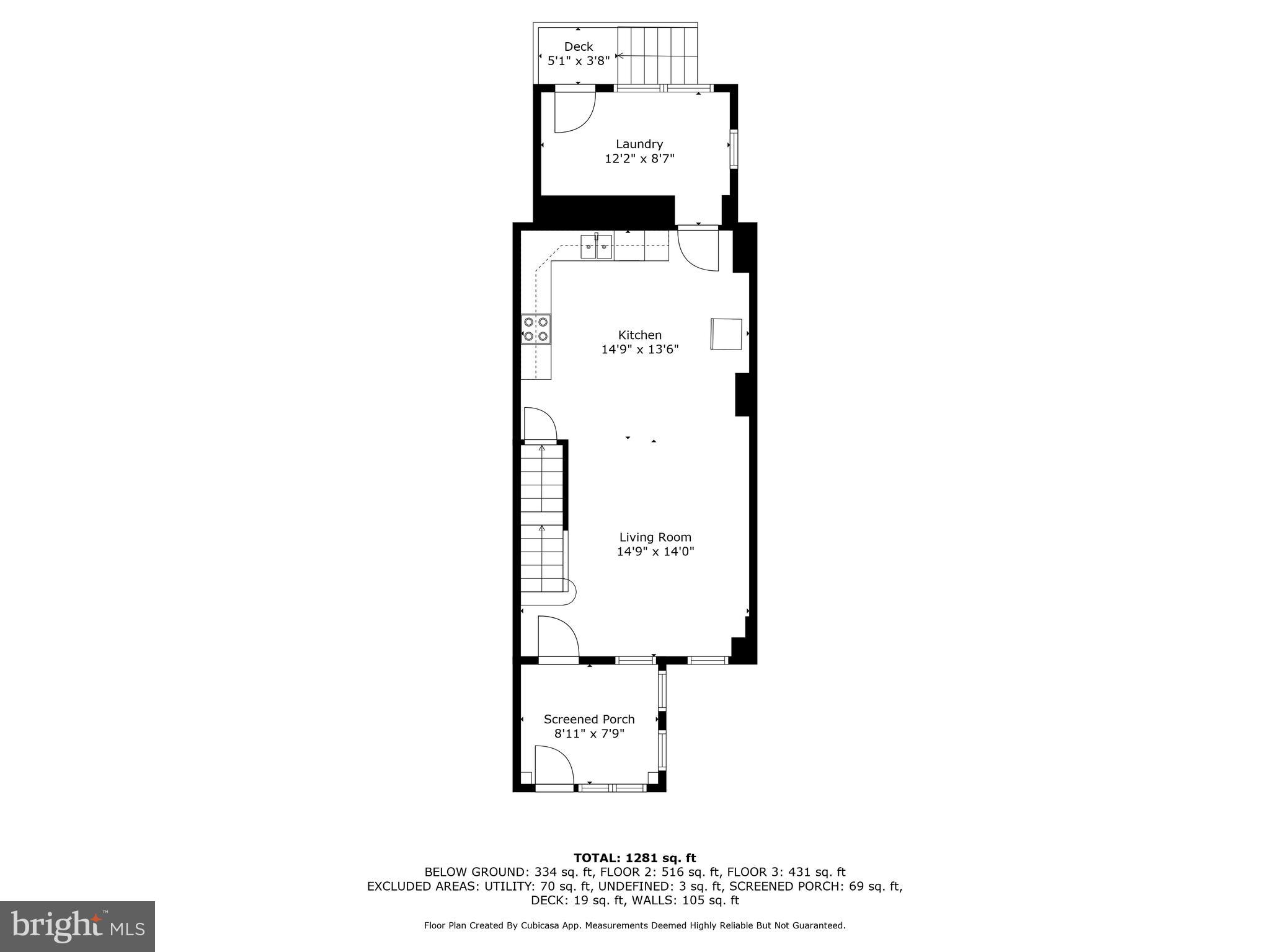 809 East Pontiac Avenue Baltimore, MD 21225 - Photo 13 of 36 a picture of a floor plan