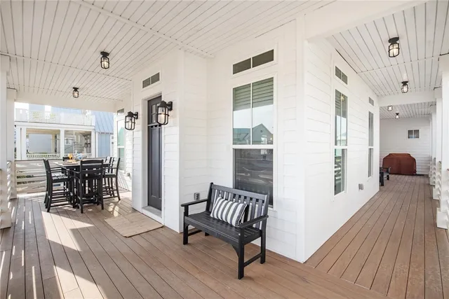 a view of a livingroom with furniture and wooden floor