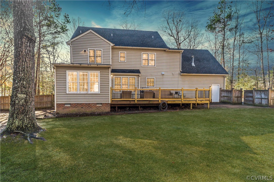 13020 Carters Way Road Chesterfield, VA 23838 - Photo 3 of 49 a view of a house with a backyard