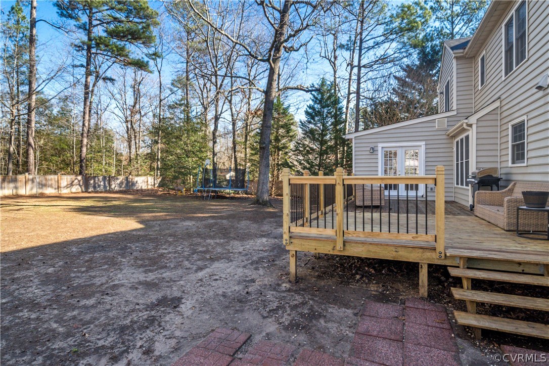 13020 Carters Way Road Chesterfield, VA 23838 - Photo 43 of 49 a view of a house with backyard and a trees