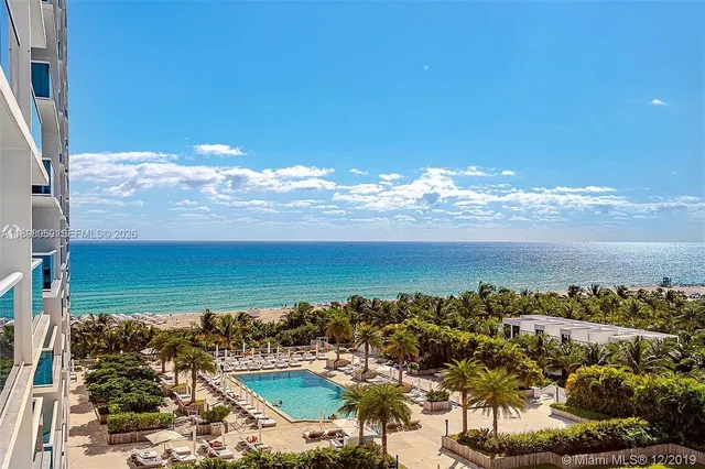 a view of a city with ocean view