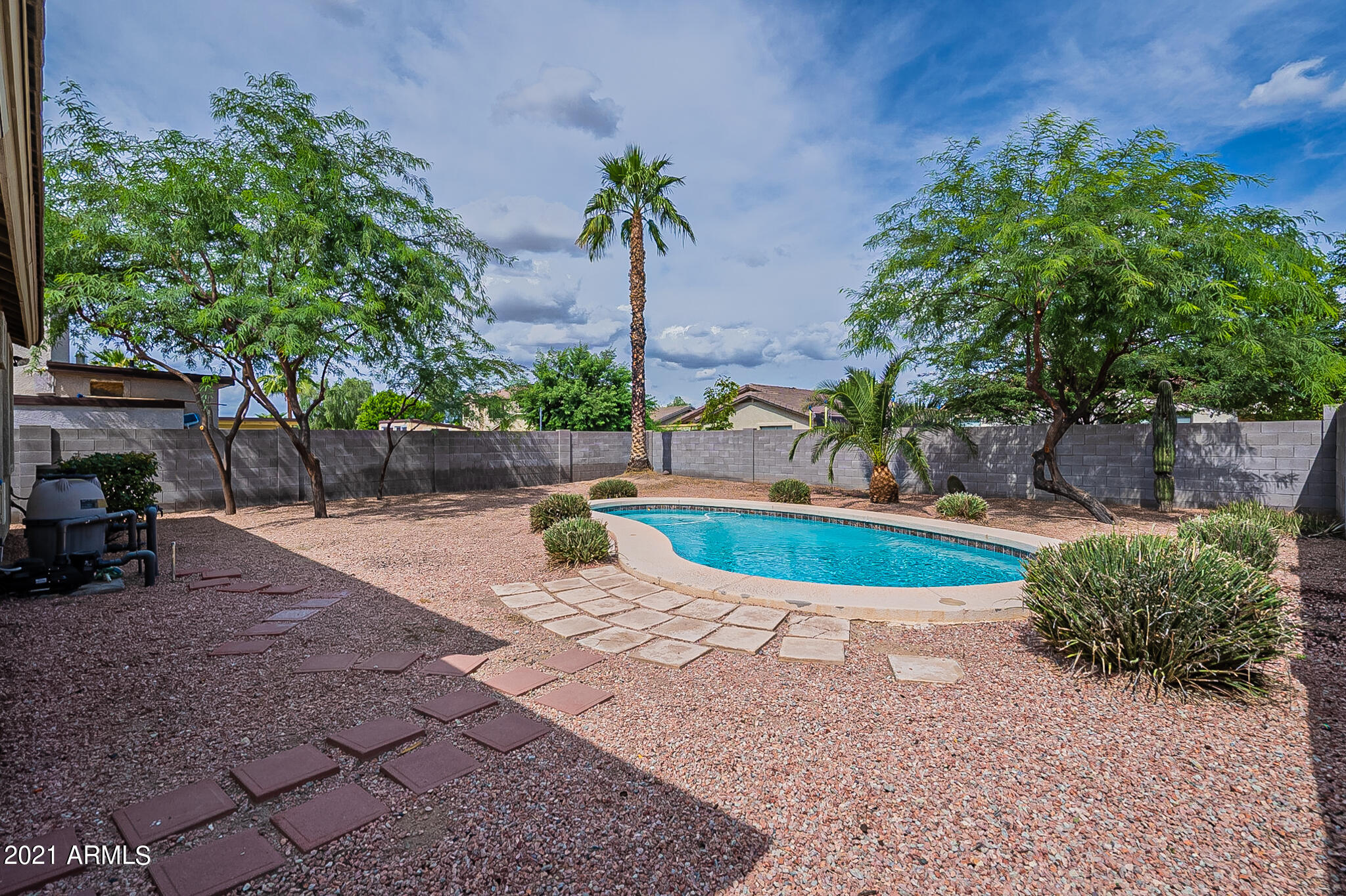 1524 West Apollo Road Phoenix, AZ 85041 - Photo 36 of 39 Backyard with Large Pool