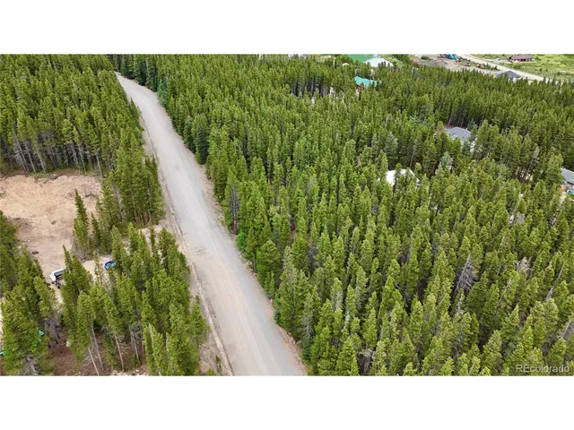 a open area with a yard