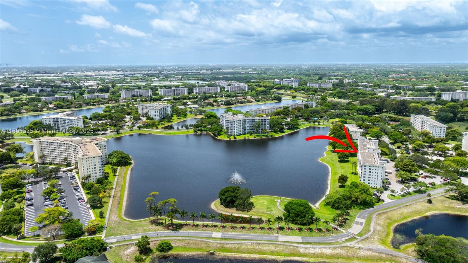 3091 North Course Drive, Unit 502 Pompano Beach, FL 33069 - Photo 38 of 42 an aerial view of residential houses with outdoor space and swimming pool