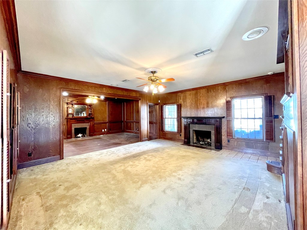 2 Sentinel Hill Austin, TX 78737 - Photo 3 of 40 a view of an empty room with a fireplace