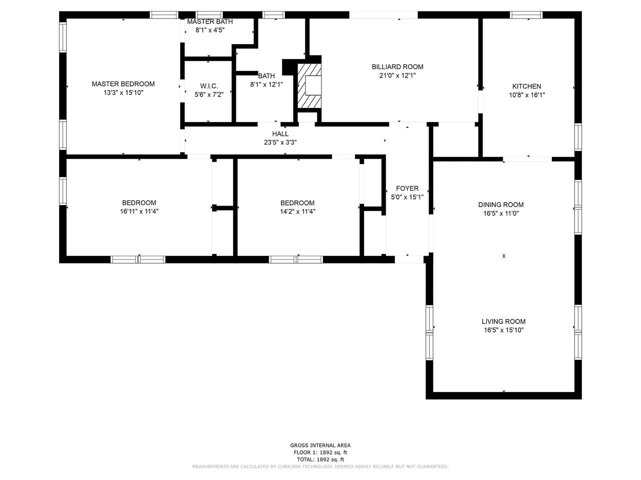 5641 Normandy Road Memphis, TN 38120 - Photo 25 of 25 a picture of floor plan