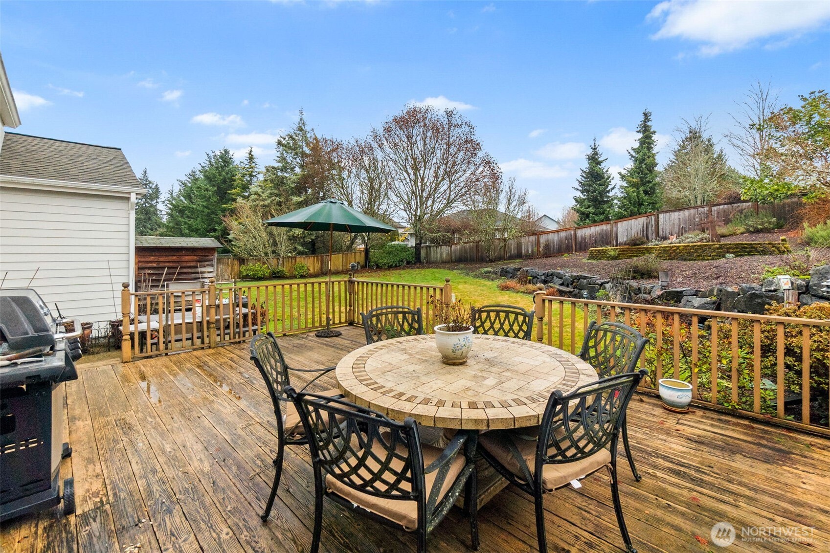 2312 Carnbee Court Southeast Lacey, WA 98513 - Photo 36 of 37 a view of a chairs and table in the patio