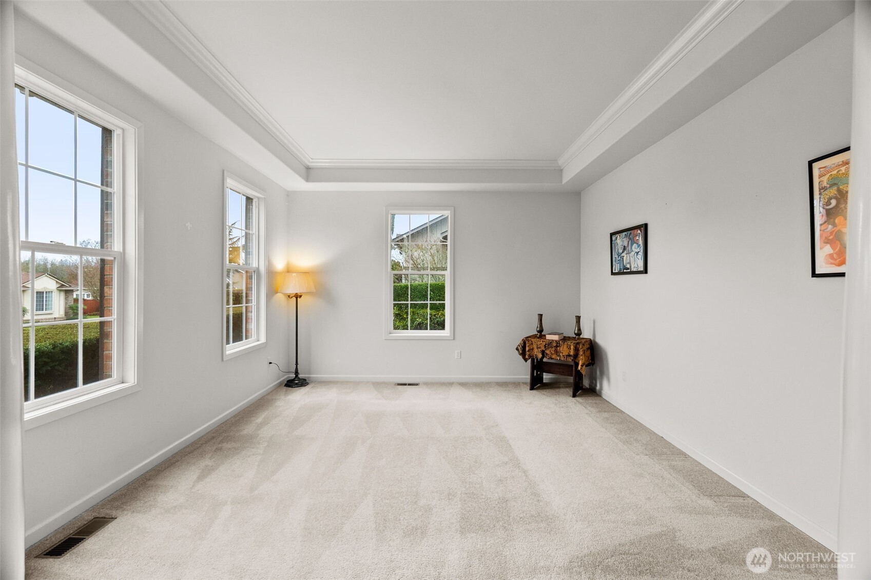2312 Carnbee Court Southeast Lacey, WA 98513 - Photo 6 of 37 a living room with furniture and a large window