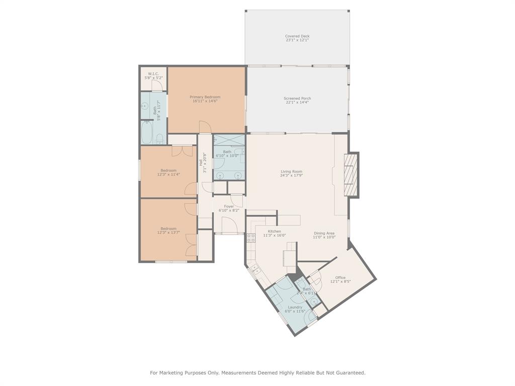 1816 Caddo Peak Road Joshua, TX 76058 - Photo 38 of 38 a picture of a floor plan