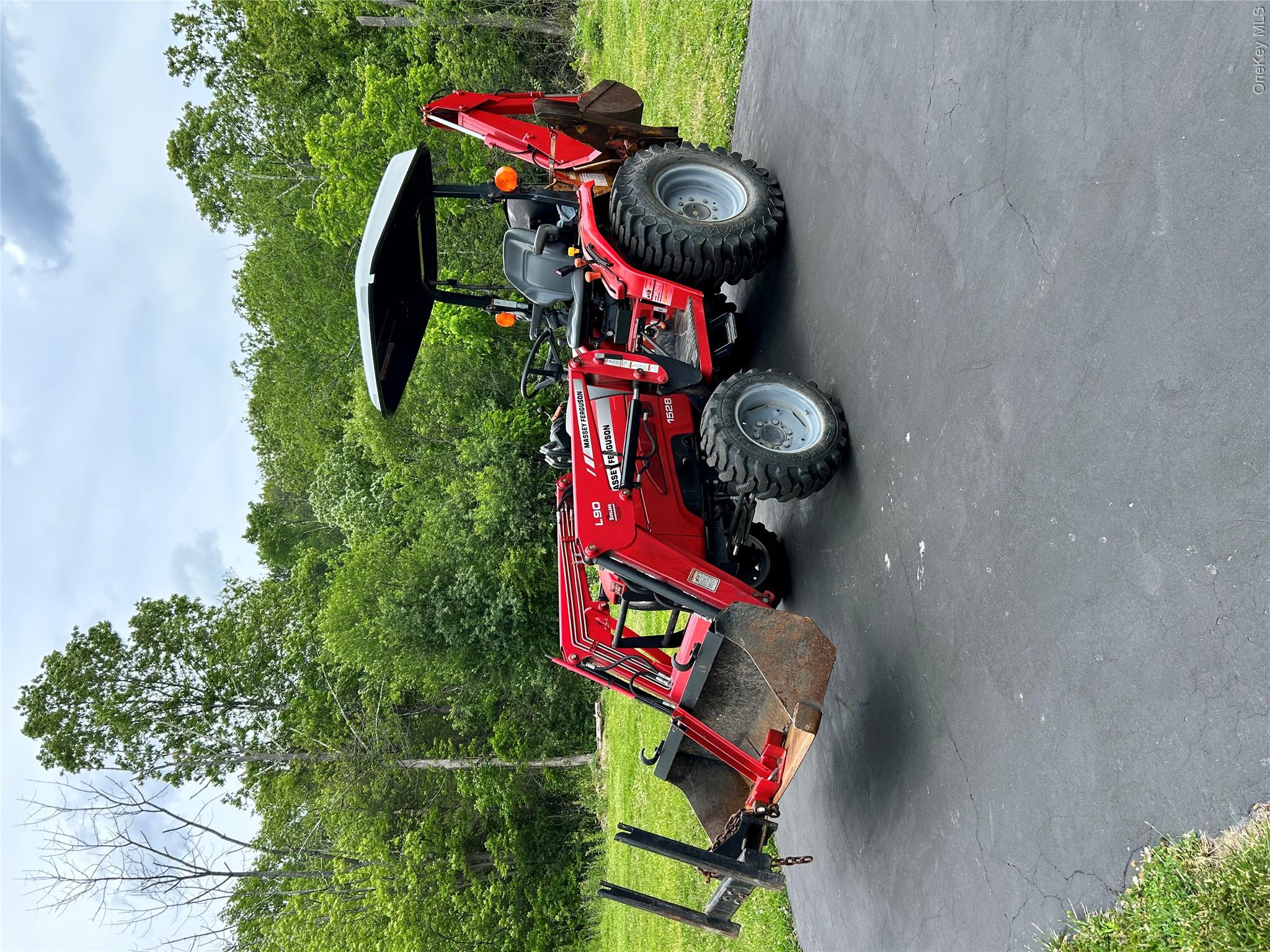 40 Carter Road New Hampton, NY 10958 - Photo 12 of 13 Includes Massey Ferguson 1528 Front Loader