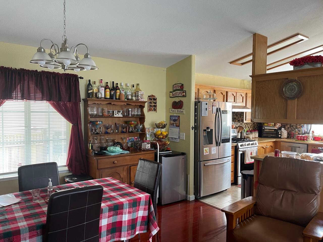 6130 Monterey Road, Unit 289 San Jose, CA 95138 - Photo 3 of 17 a kitchen with stainless steel appliances granite countertop a refrigerator and microwave