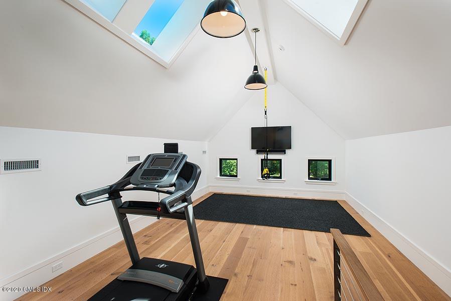 29 Goodsell Hill Road Redding, CT 06896 - Photo 24 of 29 a view of a room with gym equipment